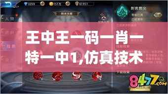 王中王一码一肖一特一中1,仿真技术方案实现_手游版9.224