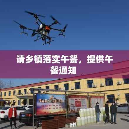 请乡镇落实午餐,提供午餐通知