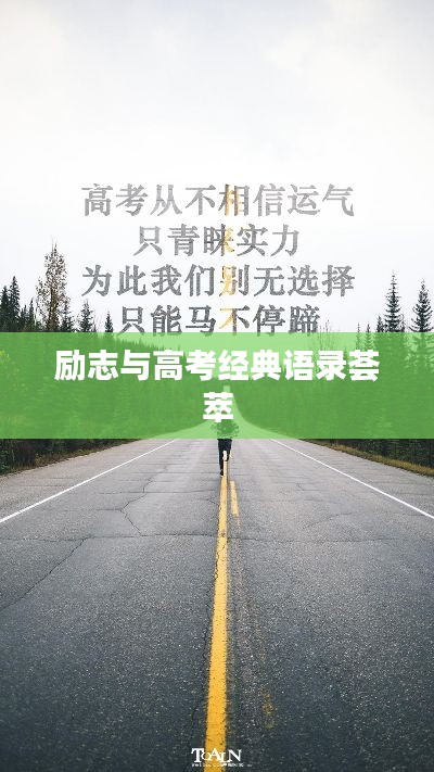 励志与高考经典语录荟萃